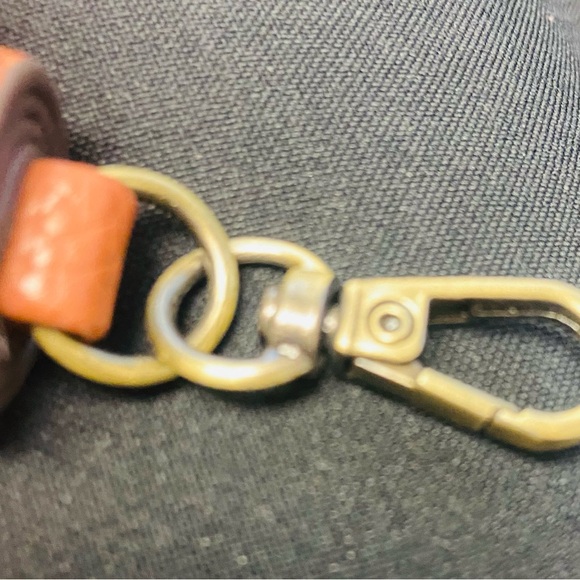 Accessory for purse or keychain- Brown, Leather Tassel EUC - Picture 5 of 6